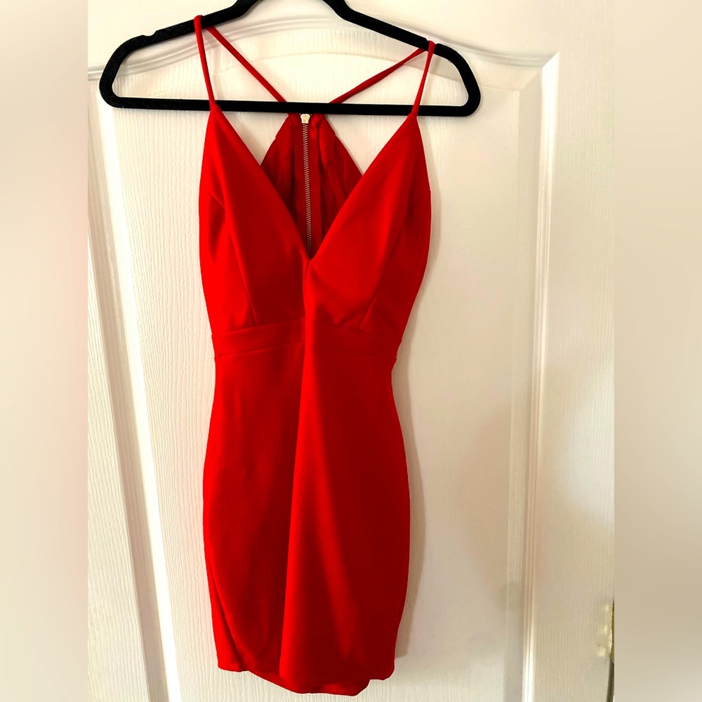 Sexy Honey and Rosie Party Dress, Red